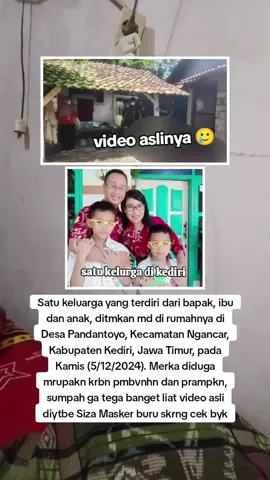 astaghfirullah mau pergantian tahun 😭#desa #ngancarkediri #kediri #aguskomarudin #perampokansatukeluarga #sizamasker 