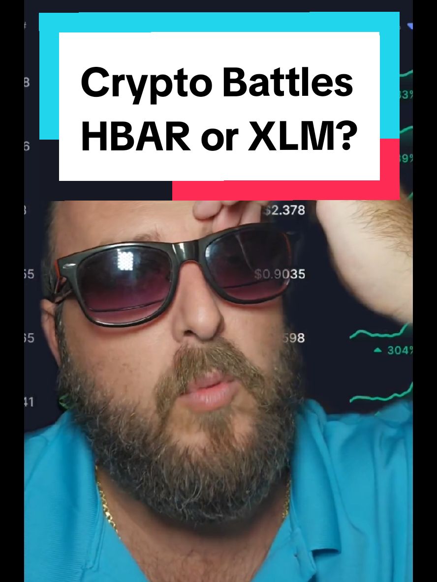 HBAR vs XLM? #hbar #xlm #crypto #LIVEhighlights #TikTokLIVE #LIVE 