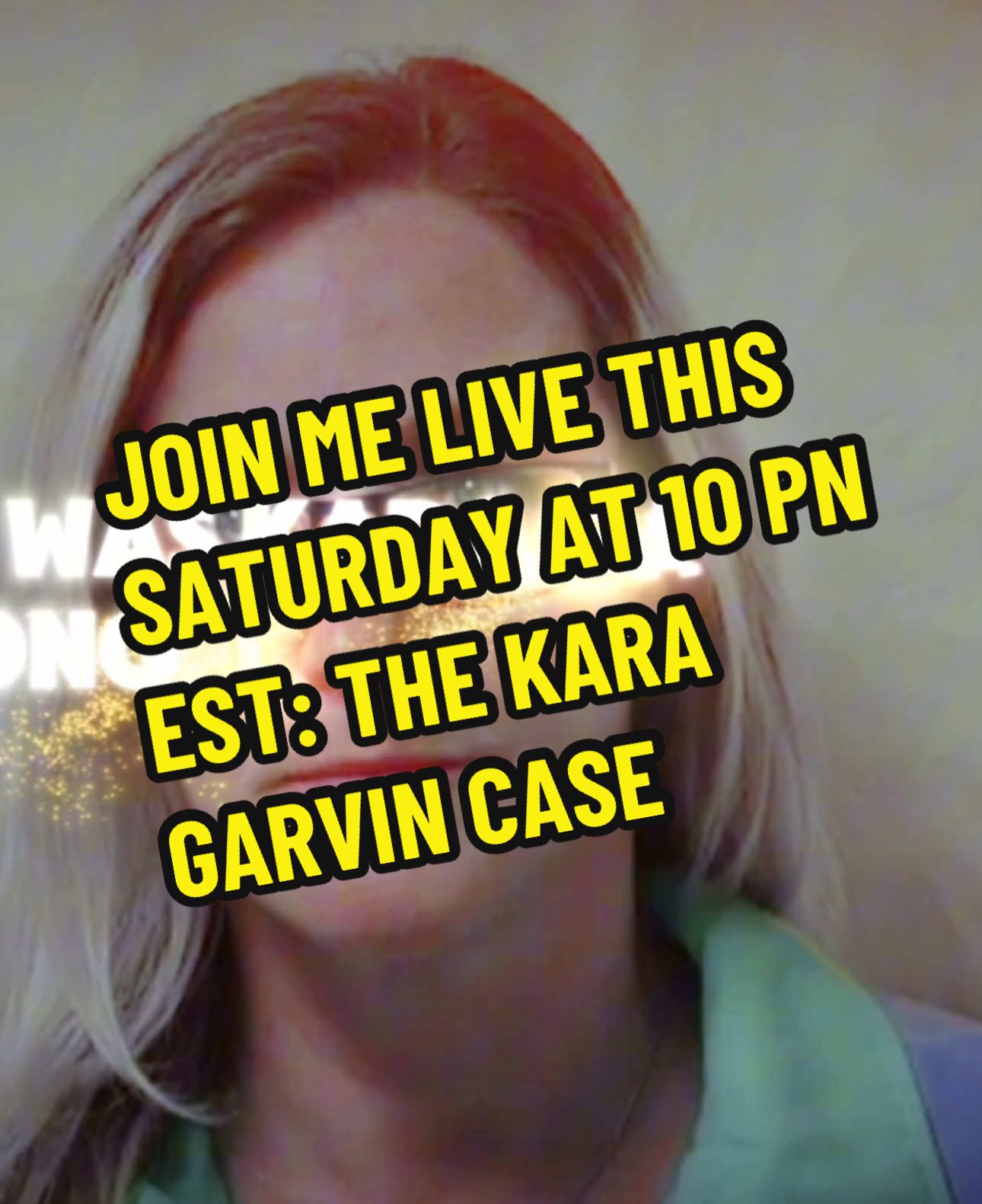 🚨 Kara Garvin’s family speaks out LIVE this Satuday 12/7/24 on Stephs Case Files at Night!  Allegations include unreliable eyewitnesses, questionable forensics, and prosecutorial misconduct. Justice for Kara? 🔍 #TrueCrime #JusticeForKara #ReasonableDoubt #InnocentUntilProvenGuilty #WrongfulConviction #TrueCrimeCommunity REGISTER NOW! 