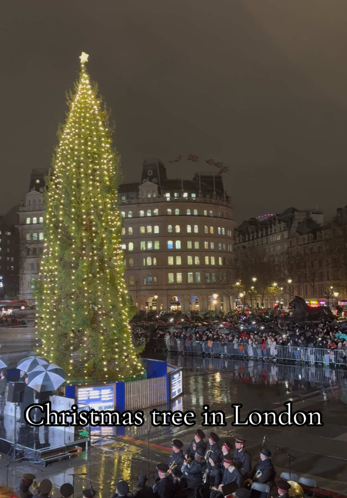 Christmas tree in London  . . . . . #christmas #london #winter #f2p #foryourpage 