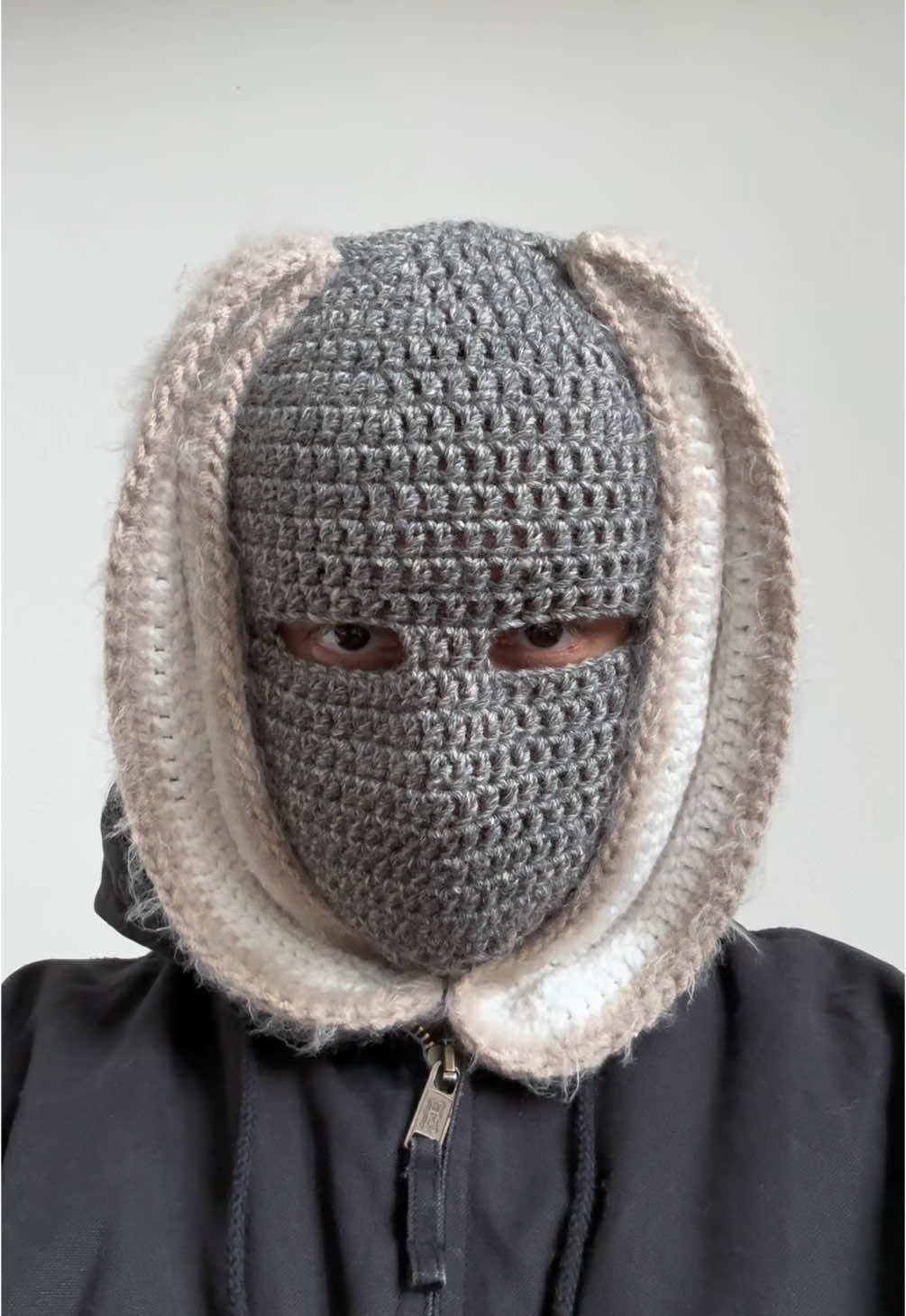 Handmade masks #crochet #crochetmask #crochetbalaclava #dyutoi 