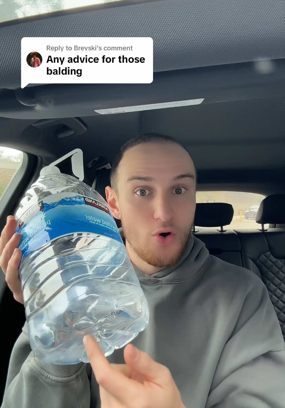 Replying to @Brevski fill up that bottle #hair #hairtransformation #hairgrowth #bald