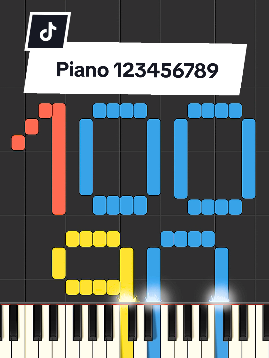 Piano 123 #piano 