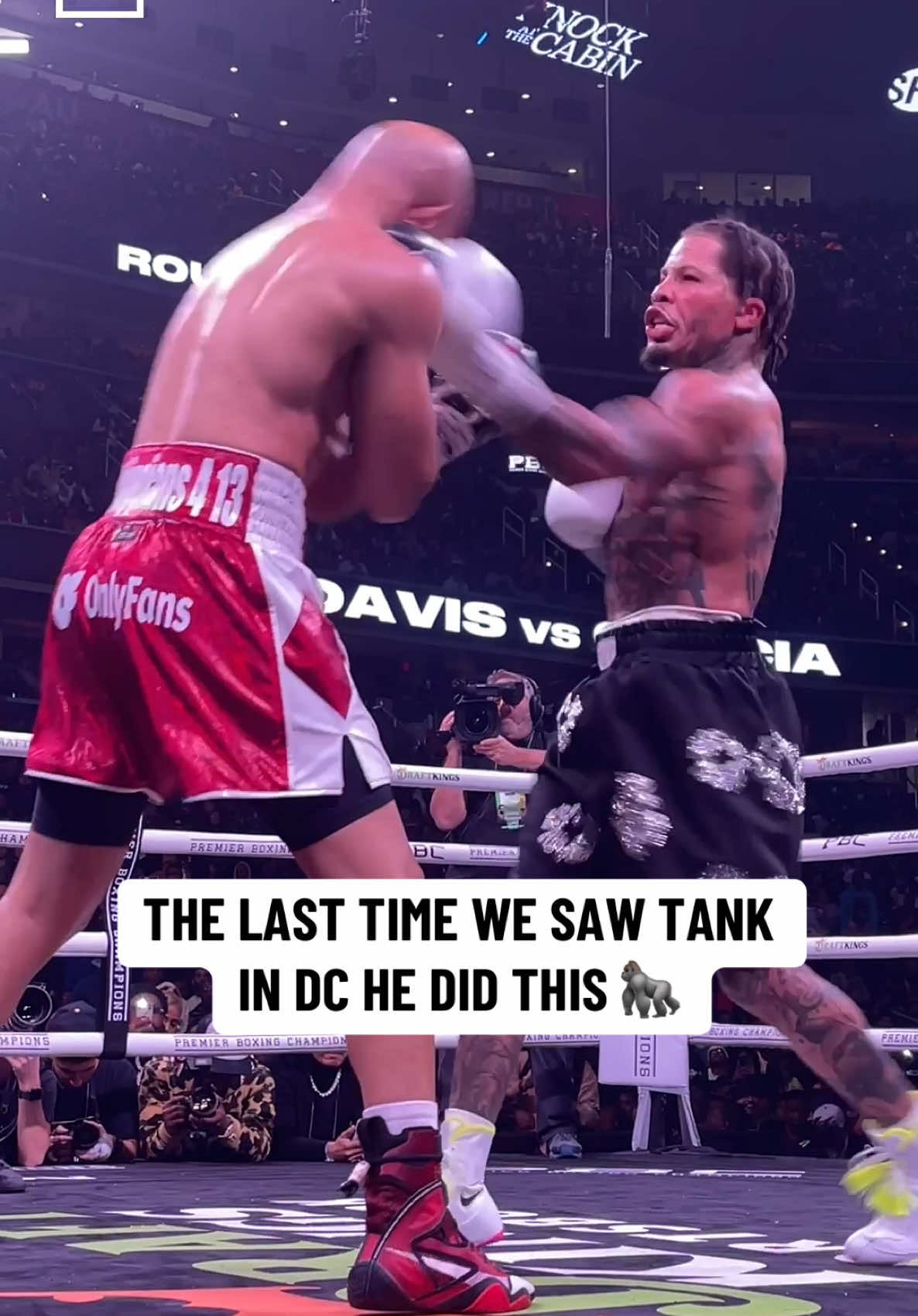 Gervonta loves showing out in front of the hometown crowd in DC ‼️  Dont miss what Tank does at the #DavisRoach press conference 👀  #gervontadavis #tankdavis #gervonta #pressconference #boxing 