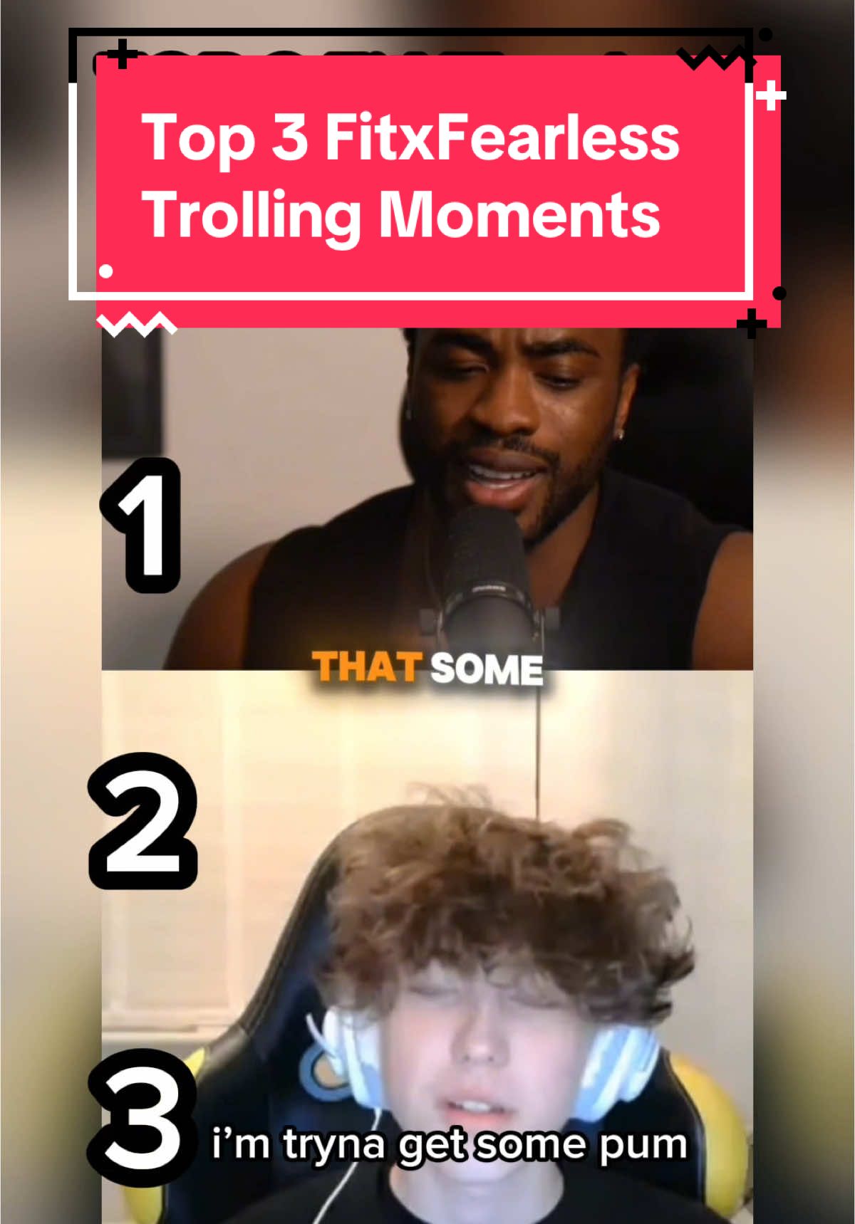 Top 3 FitxFearless Trolling Moments #fitxfearless #looksmax #core #selfimprovement