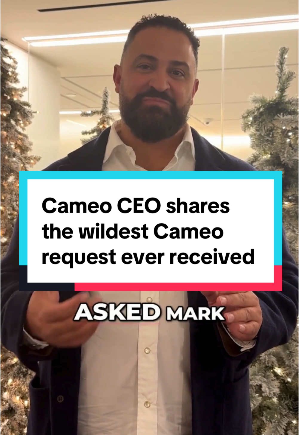 The wildest Cameo request ever: a woman asked Mark McGrath to break up with her boyfriend for her. 😭 Cameo CEO Steven Galanis joined Cheddar to discuss how the app works, the changing definition of “fame,” the launch of CameoX, and more. #cameo #celebrity #ceo #viralvideo #entertainment #business #news 