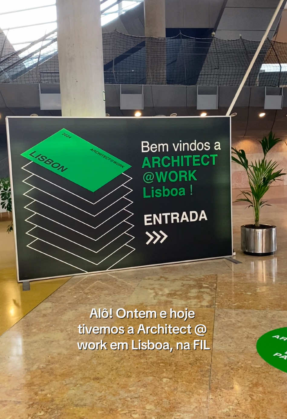 Venham à Architect @ Work comigo! #design #interiores #arquitetura #feira #lisboa 