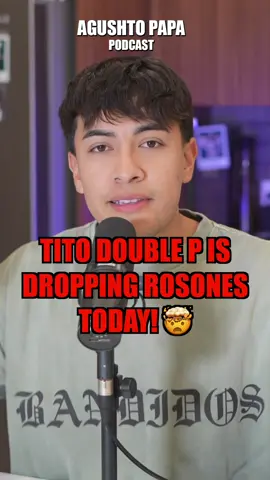 Tito Double is dropping Rosones today! 😱 #titodoublep #doubleprecords 