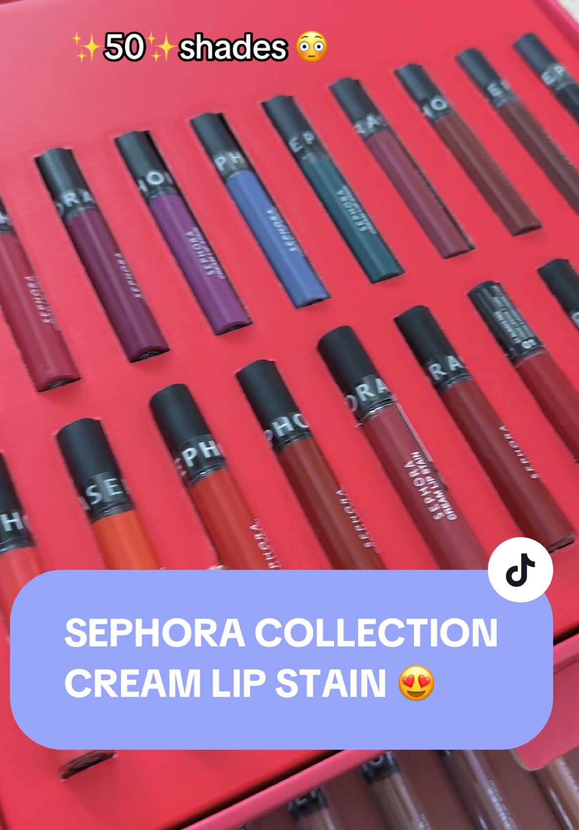 THESE ARE AMAZING🤩 #ad which shade @Sephora Collection Cream Lip Stain is your fave!? For $16 USD ($21 CAD), you can try a few shades (for the price of just one high-end lippie!) You’ll love not only how it wears, but how comfortable it is!! Head to the 🔗 in my profile to check these out 🫶🏼 @sephora #sephoracollection #lipstick #makeuptok #creamlipstain 