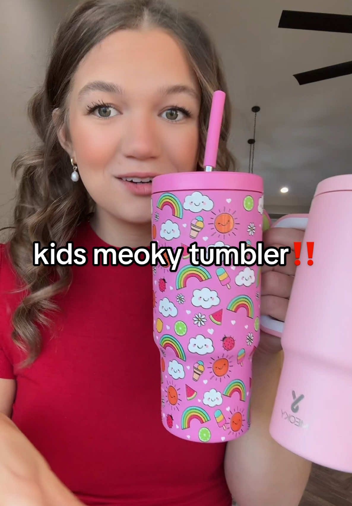these meoky tumblers are just too cute for the kiddos!  #meoky #meokytumbler #kidstumblers #tumblers #24oztumbler #holidayhaul #tiktokshopfinds #tiktokshop 