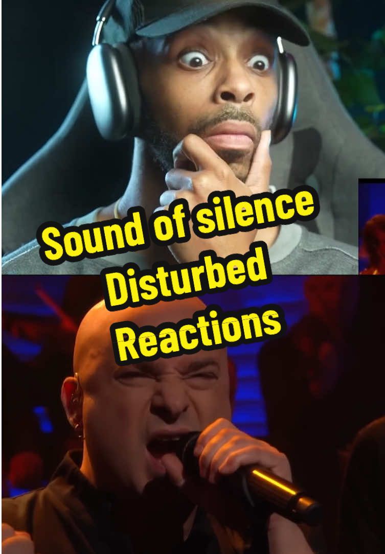 People’s reaction to „sound of silence“ by Disturbed. 🔥or🗑️? #soundofsilence #disturbed #soundofsilencedisturbed #musicreaction #reaction #reactionmashup #livemusic 