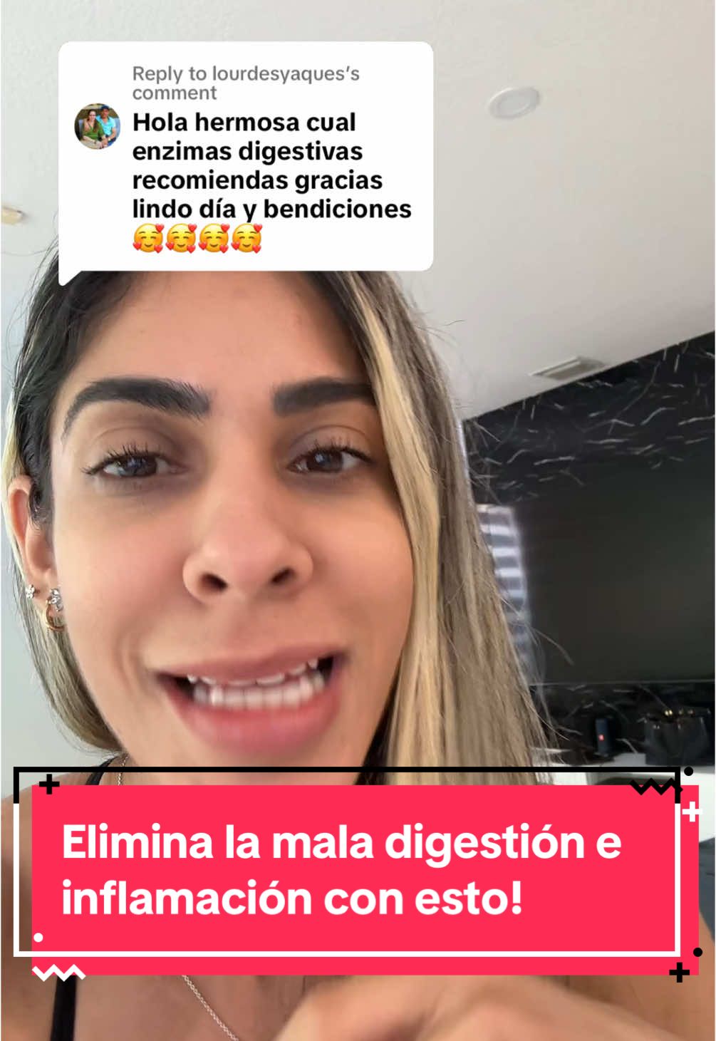 Replying to @lourdesyaques  Esto de berdad que ayuda a eliminar la inflamación despues de cada comida. Amo comer todo lo que me guste y no tener probelmas de mala digestión. #enzyme #enzymes #probiotics #digestion #digestivehealth #enzimas #enzimasdigestivas #tiktokshop #tiktokholidayhaul 