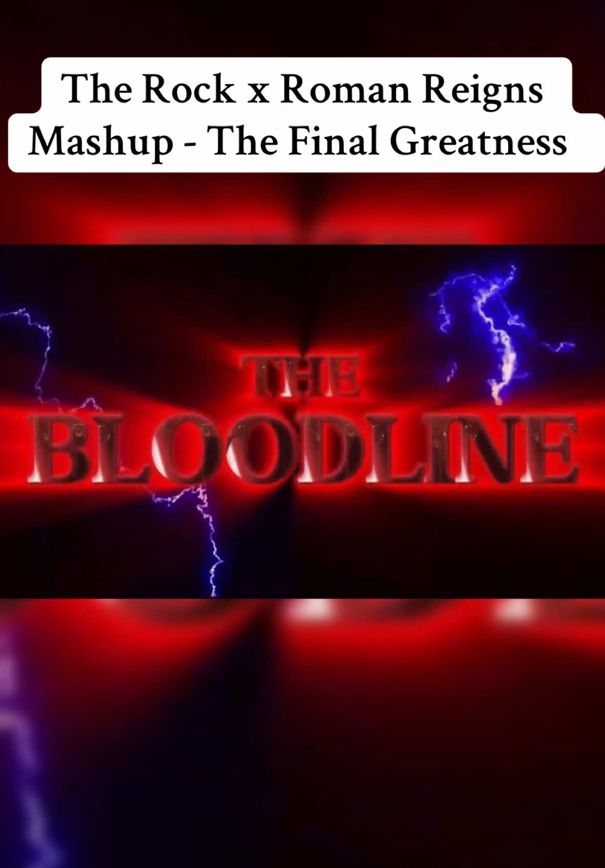 This is so sick. Check out more WWE theme mashups like these on YouTube by JVitorMusic. #dwaynejohnson #therock #romanreigns #bloodline #WWE #wwetiktok #wwethemesongs