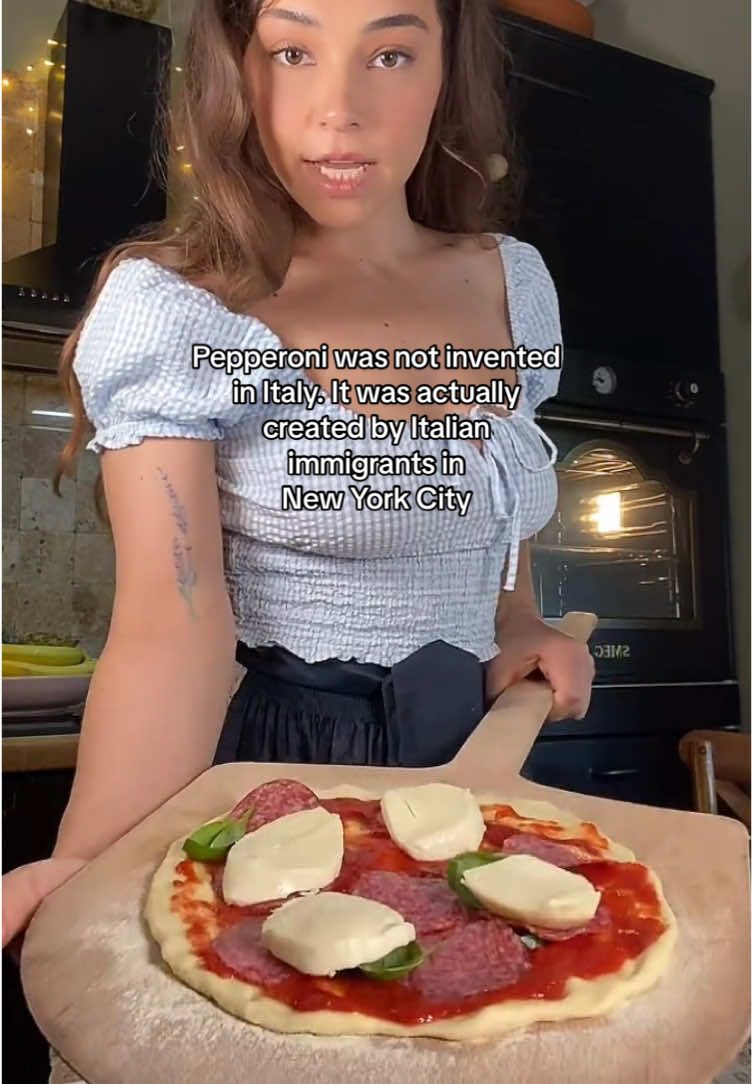 Contrary to popular belief, pepperoni was not invented in Italy. It was actually created by Italian immigrants in New York City in the early 1900s. No wonder it’s America’s most popular pizza topping!  Believe it or not, pepperoni is the Italian word for bell pepper, so keep that in mind if you’re considering ordering a pepperoni pizza in Italy (although, if you’re in a popular tourist definition, such as Rome, they will most likely know what you want).