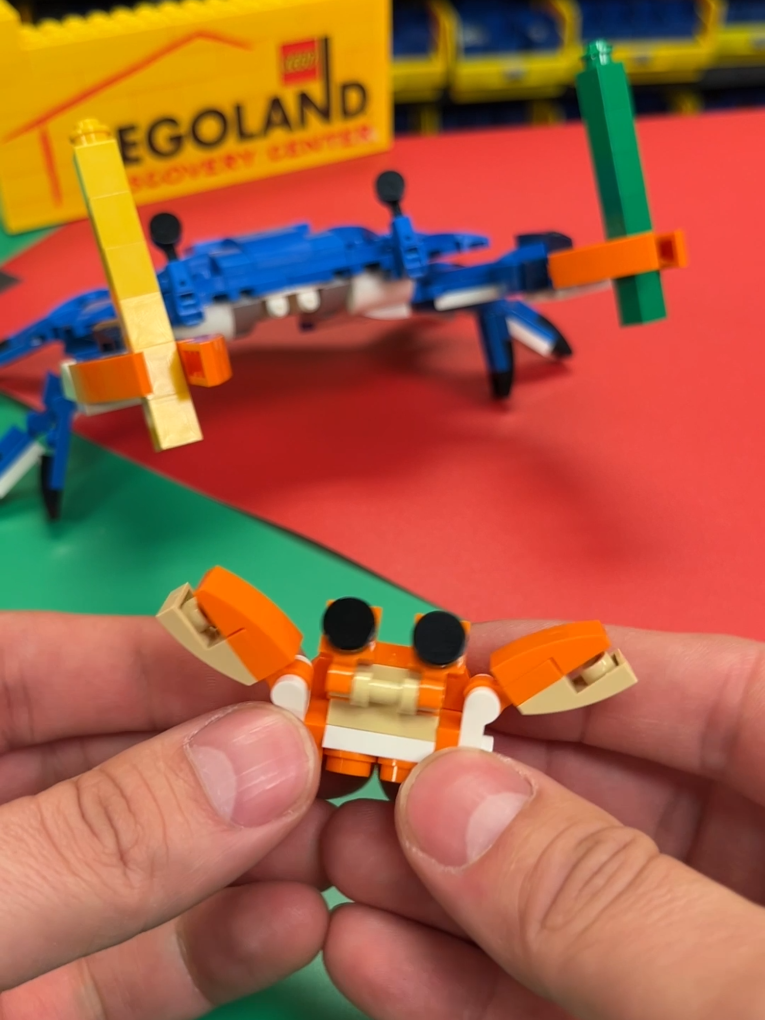 Check out our Holiday Bricktacular event at LEGOLAND Discovery Centers and LEGO Discovery Centers to write a letter to a master model builder! #lego #masterbuilder #legolanddiscoverycenter #legotiktok #foryou #lego #fyp #crab #rave #letter