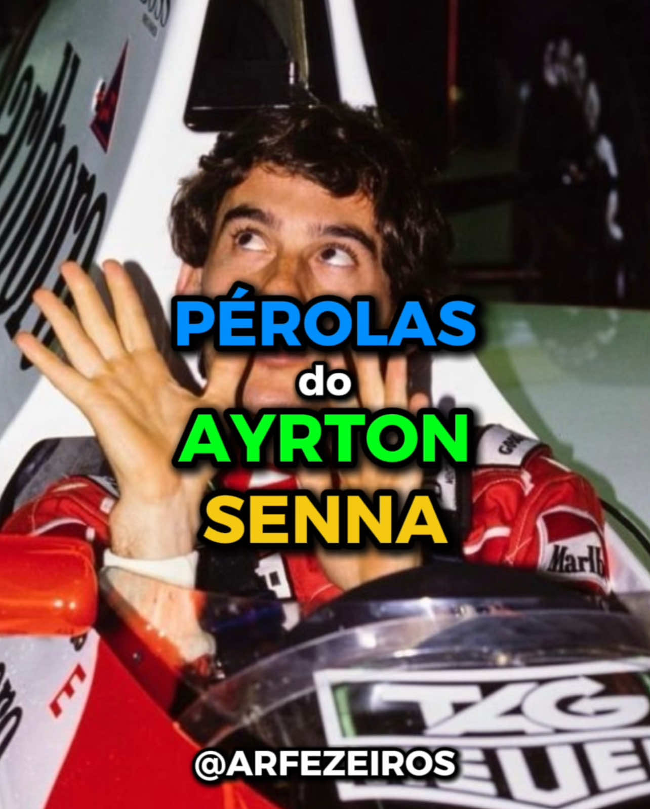 pérolas do ayrton senna! 🏎️ #ayrtonsenna #senna #formula1 #arfezeiros 