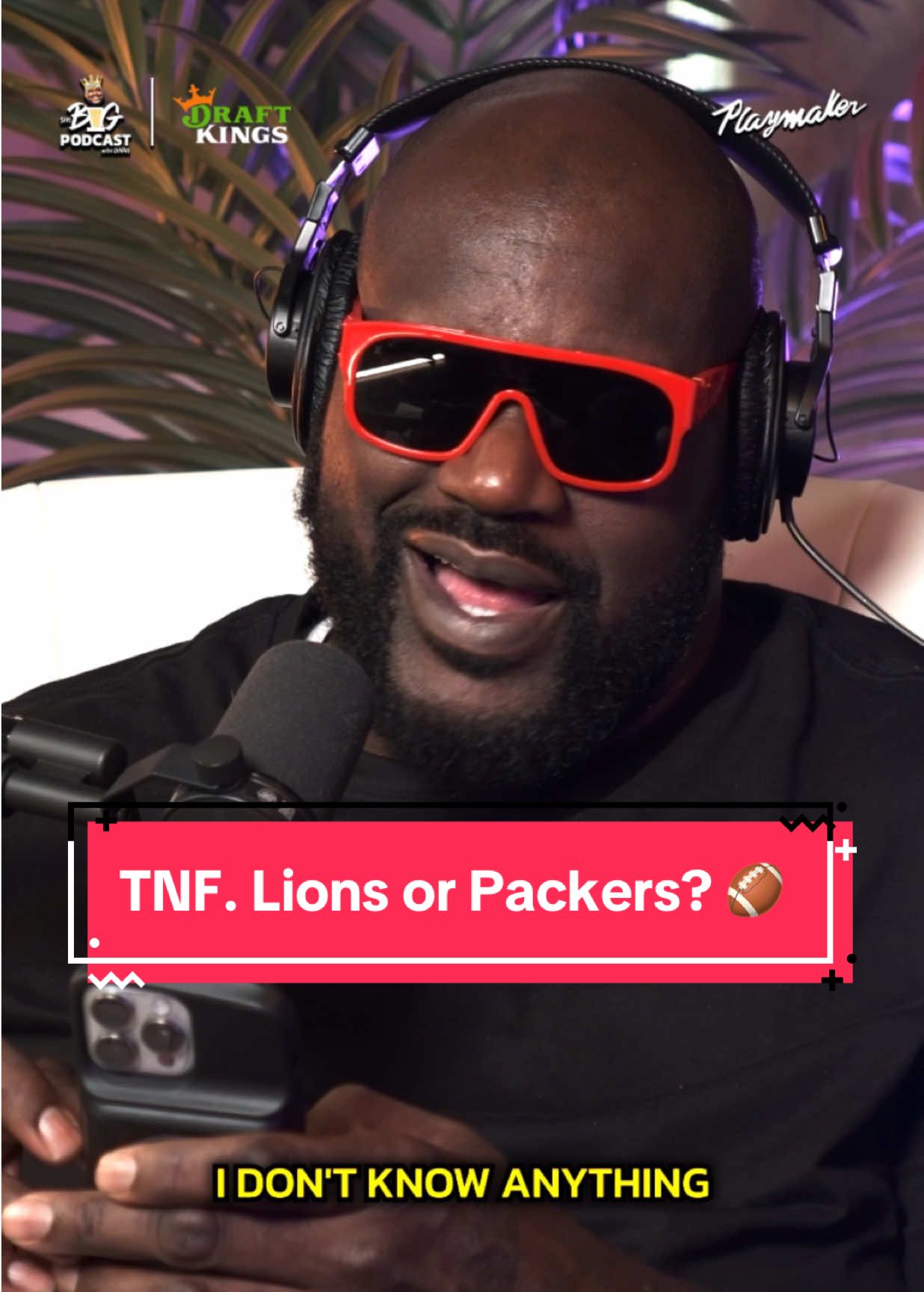 Lions or Packers tonight? Download the @DraftKings app now. New customers use promo code BIGPOD and bet just $5 on any wager and get $150 in bonus bets if your bet wins #DKpartner #lions #packers #nfl #fyp 