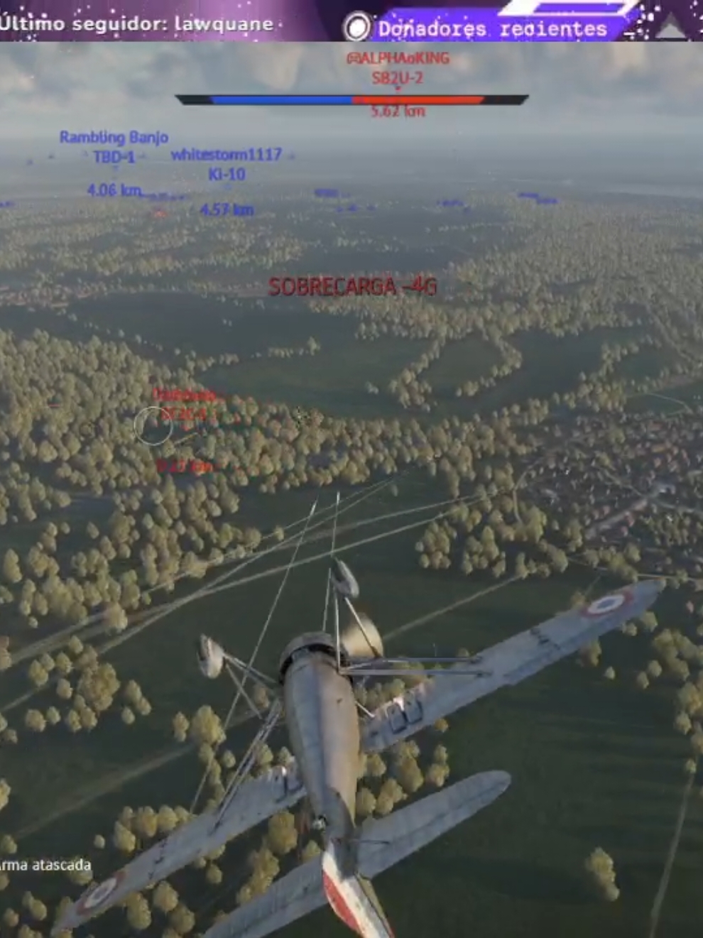 no me choqué, me chocaron jajajajaja #warthunder #warthunderaviation @zNotbody #twitch 