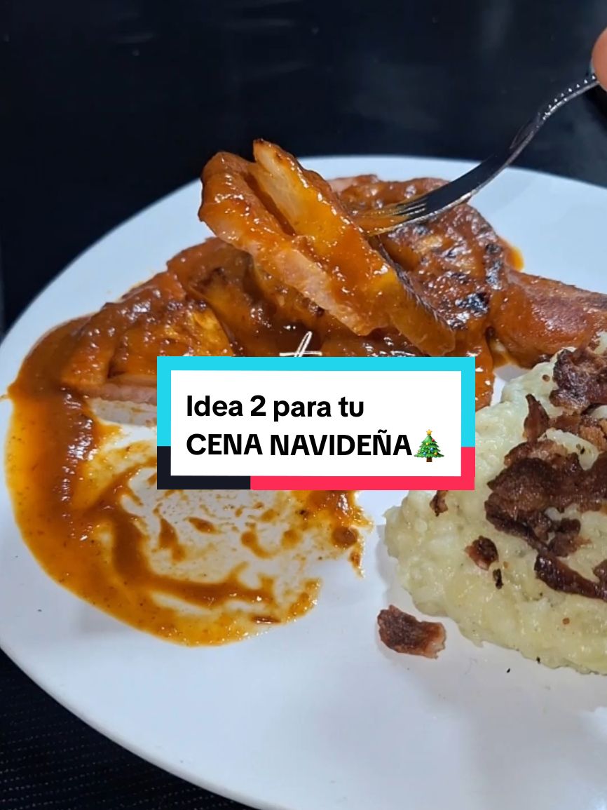 Idea 2 para tu Cena Navideña 🎄❤️🫰✨️ #cenanavideña #cenanavidad #navidad #recetasnavideñas #recetastiktok #aileencid 