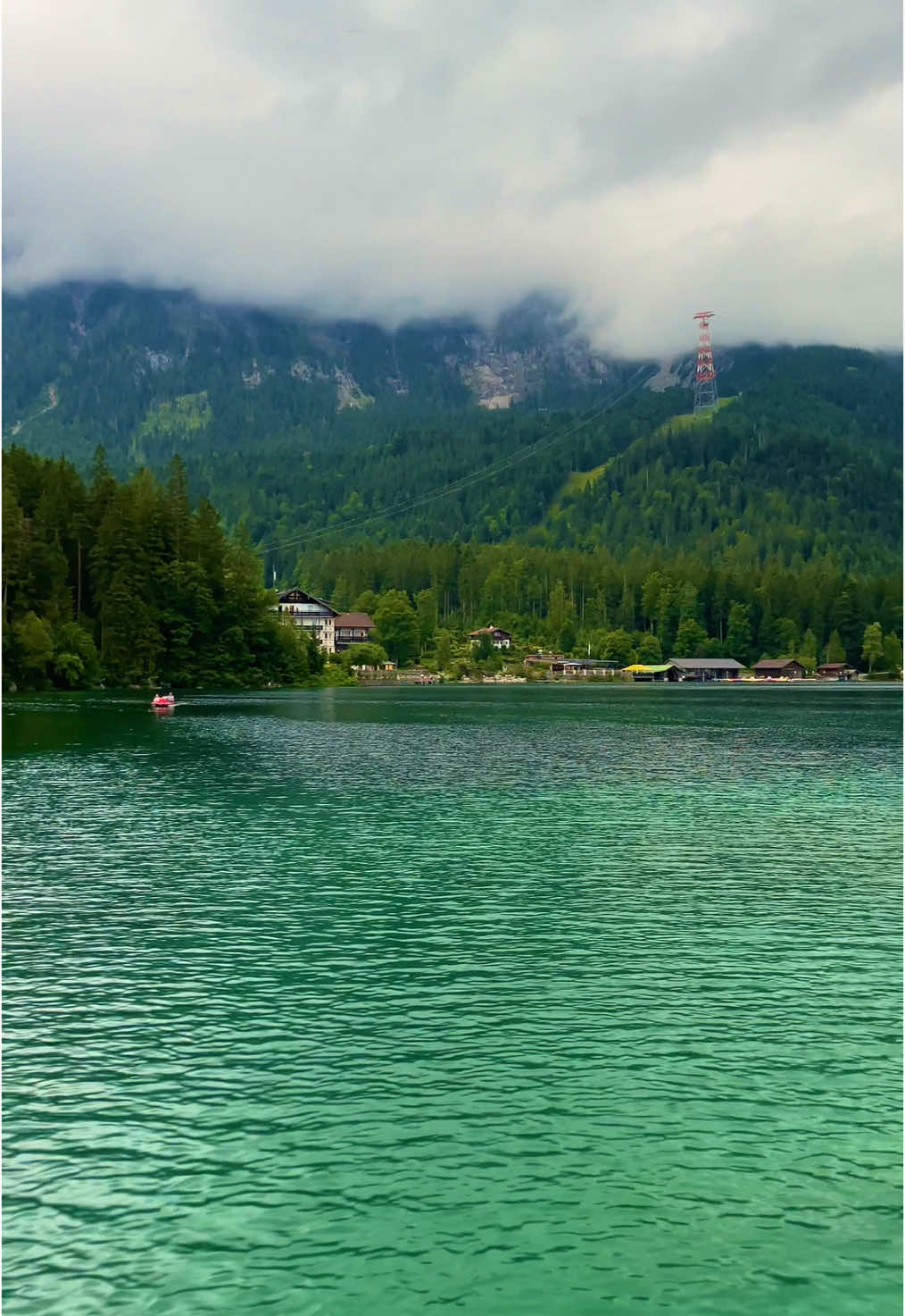 Eibsee - the most beautiful lake in Germany #🇩🇪 #germany #bavaria #mountains #nature 