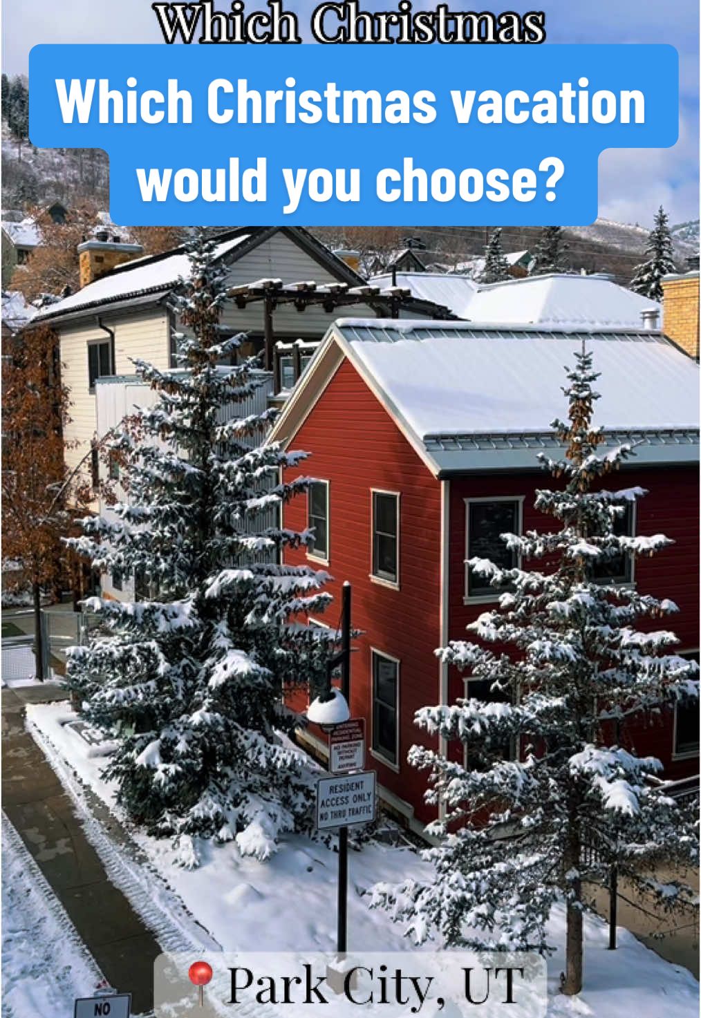 Which Christmas destination is on your list?🎄🎅🏼❄️  #christmasvacation #christmas #christmasdestination #wintervacation #leavenworthwashington #pnw #leavenworth #hallmark #parkcity #tokyo #snow #nashville #CapCut 