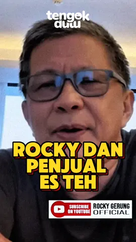 Tanggapan Rocky Gerung... #penjualesteh #rockygerung #rocky #gusmiftah #utusanpresiden 