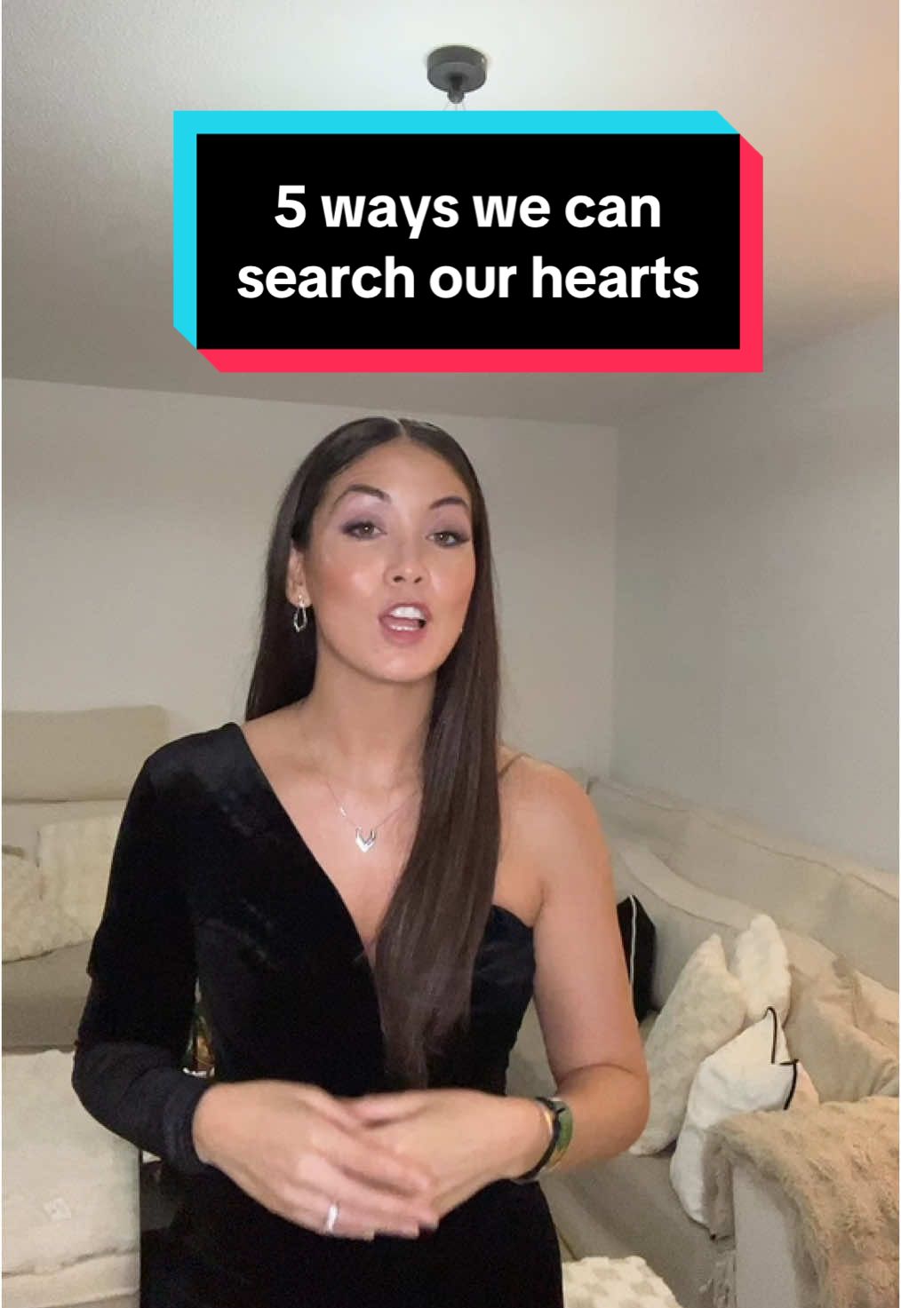 This is inspired by our Bible study today. Searching our hearts isn't about shame, it's about drawing closer to the God who loves us deeply. (Also unconditionally)  Here are 5 ways I search my heart daily and I pray they encourage you too to help you align with God’s will and walk in faith: Pray for Humility: Ask God to soften your heart and help you see yourself as He sees you, with love and truth. Reflect on Areas We Have Strayed from God: Take an honest moment to consider where distractions, doubt, or sin may have crept in. This reflection is a step toward healing. We have to be willing to see our depravity in order to see His goodness! Lay Every Burden Revealed Before Him: Don’t carry what you were never meant to. Trust Him with every hurt, fear, and failure. He is faithful to carry it all. Appeal to Him for Grace & Forgiveness: His grace is sufficient, and His mercies are new every morning. God is always ready to forgive and restore when we come to Him. Commit to Walking in Faithfulness & Truth: A heart aligned with God walks boldly in purpose. Lean on His Word, and trust Him daily to guide your steps. The journey of searching our hearts is not about perfection; it's about surrender. Let this be a reminder that God's love meets us right where we are, no matter what. I’ve experienced, witnessed it and I know you can too. What’s one step you’re taking today to draw closer to Him? Share below 👇🏻 #lordsearchmyheart #christiantiktok #livewellwithtia 