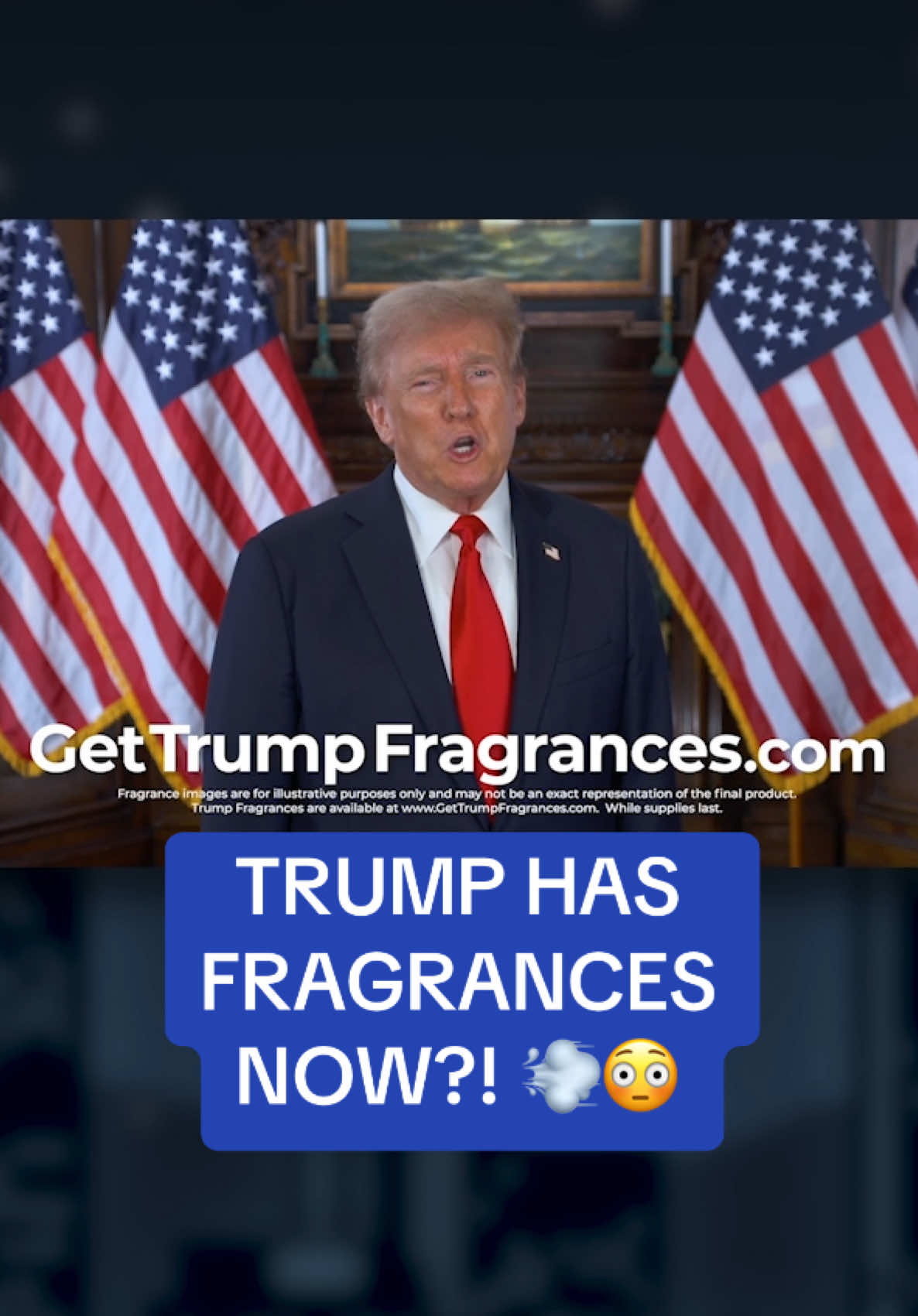 If you’re looking for gift ideas… Donald Trump has a new cologne!