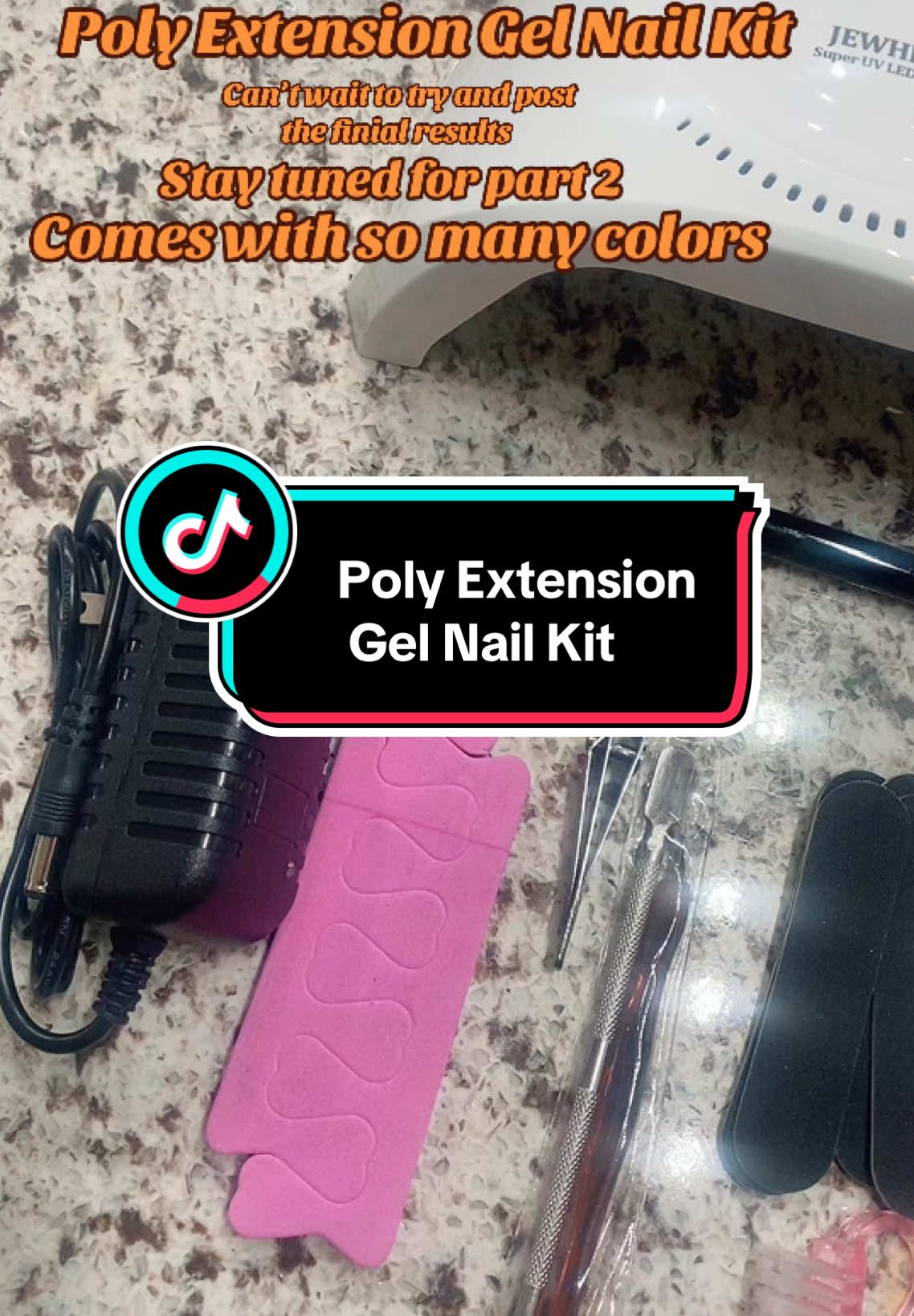 Hello everybody, I ordered this Poly Extension Gel Nail Kit from TikTok shop I cannot wait to try and post the results. Stay tuned for part two and it also comes with so many different colors. If you are beginner nail technician, you guys must try this poly gel #viralvideo #foryou #foryoupage #polygel #nail #nails #polygelkit #viral 