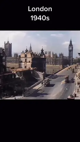 1940’s London 🇬🇧 #London #Britain #LondonLife #Vintage#history #OldMemories #Memories #Reimagined #Nostalgia #LondonStreets #1940#Old #Vintage #BigBen #FYP #Viral #TimeCapsule