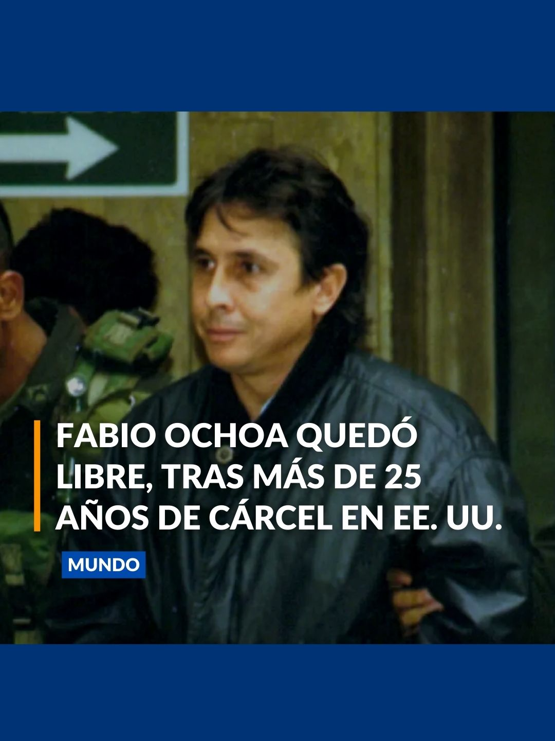 El excapo Fabio Ochoa, que fue fundador y socio de Pablo Escobar en el cartel de Medellín y miembro del clan Ochoa, salió de una cárcel estadounidense esta semana tras haber cumplido más de 25 años de cárcel por tráfico de cocaína y otros delitos. Más en noticiascaracol.com