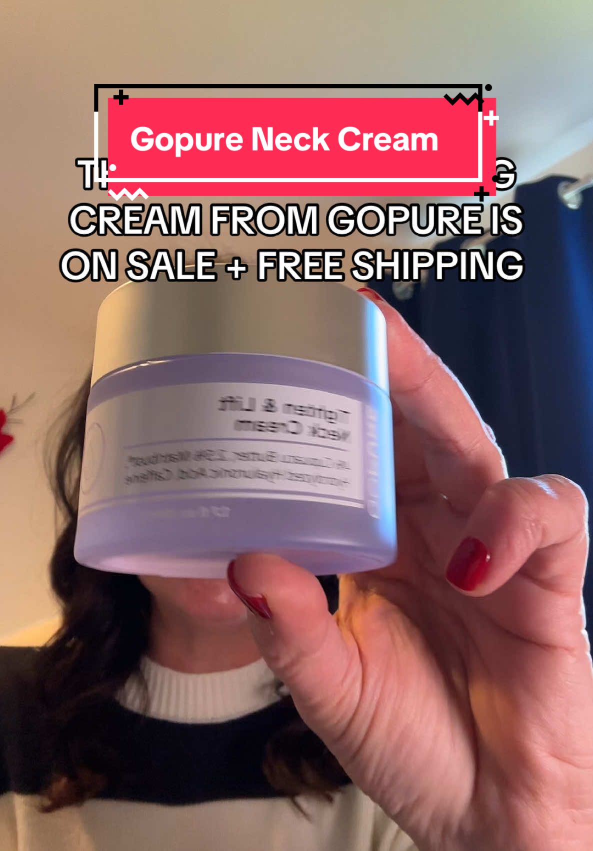 Don’t miss out on this one. Gopure Tighten and lift firming neck cream. @Gopure #neckcream #firmingcream #tighten #gopure #doublechin #skincare #skincareroutine