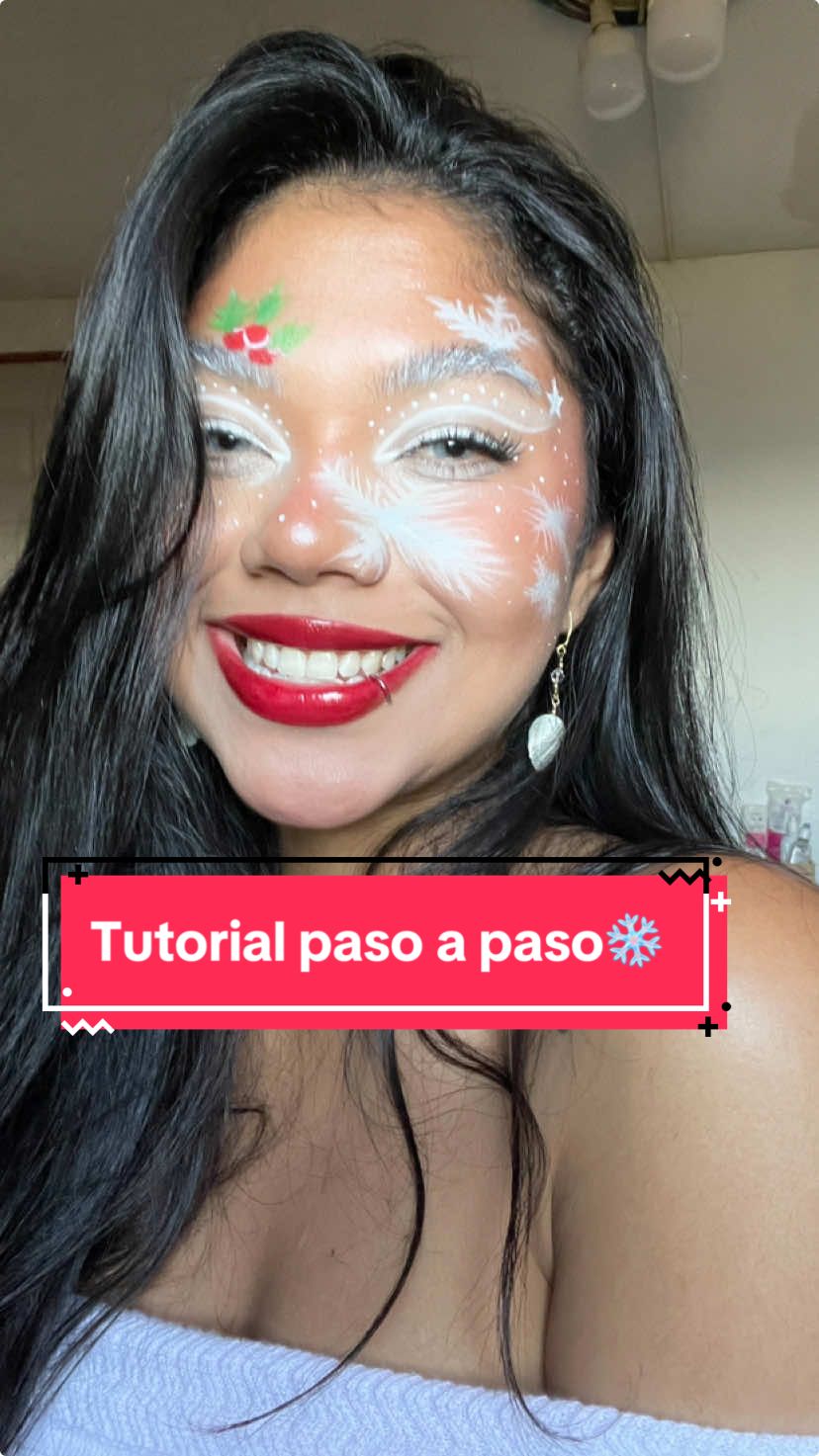 Tutorial de maquillaje paso a paso, una version muy cute de una snowman, me encanto☃️❄️✨ que otro maquillaje navideño te gustaria que hiciera?👀 #debbyduran #maquillaje #tutorial #tutorials #makeuptutorials #tutorialmakeup #tutorialmaquillaje #tutorialmaquiagem #maquiagem #navidad #snowman 