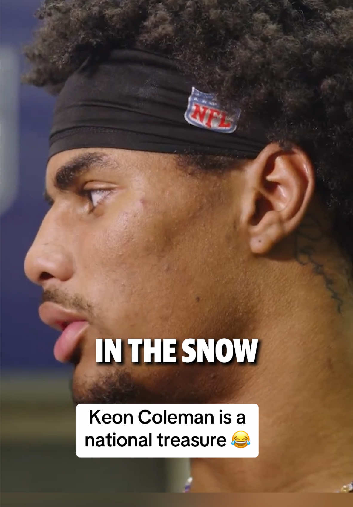 The Bills receivers had to jump in the snow if they dropped a pass ❄️ (via @Buffalo Bills)  #buffalobills #keoncoleman #billsmafia 