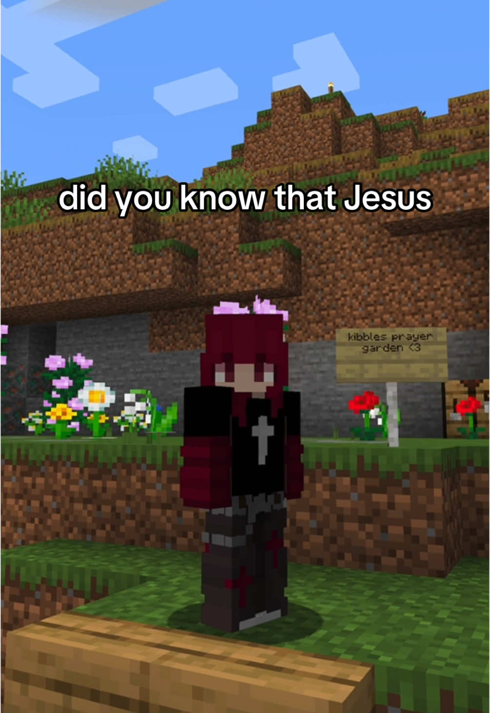 Lean on Jesus 😌 #jesus #Minecraft #holyspirit #christian #bible #bible #fypシ 