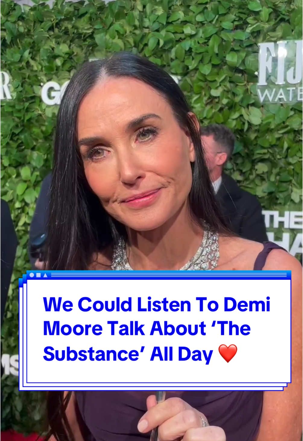 We could listen to #DemiMoore talk about #TheSubstance all day ❤️ #GothamAwards #FilmTok #MargaretQualley  