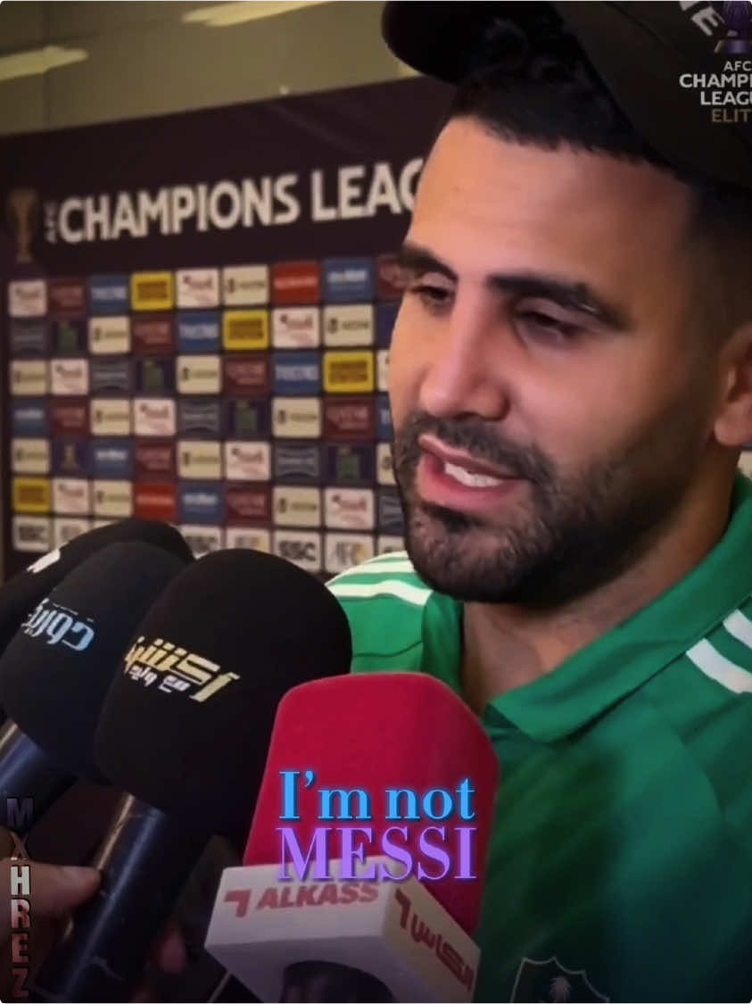 Mahrez’s conférence « I’m not Messi » 😅 | the journalist 🤦🏻‍♂️ | #mahrez #pnl #fyp #pourtoii 