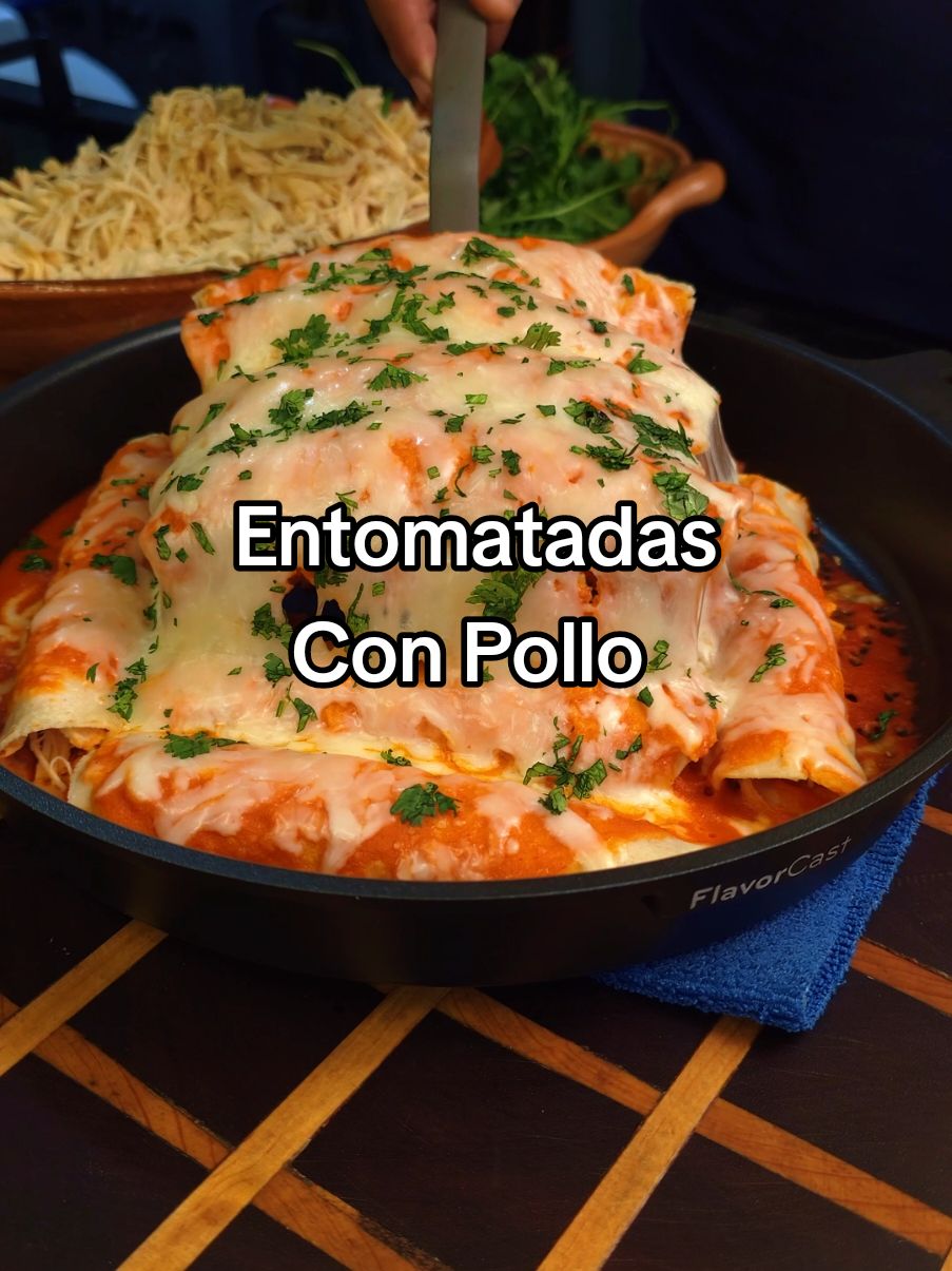 ¡Entomatadas con Pollo! #yosoycocinero #elcocineroenproceso #recetasdecocina #recetasmexicanas #comidacasera #comidamexicana #recetacasera 