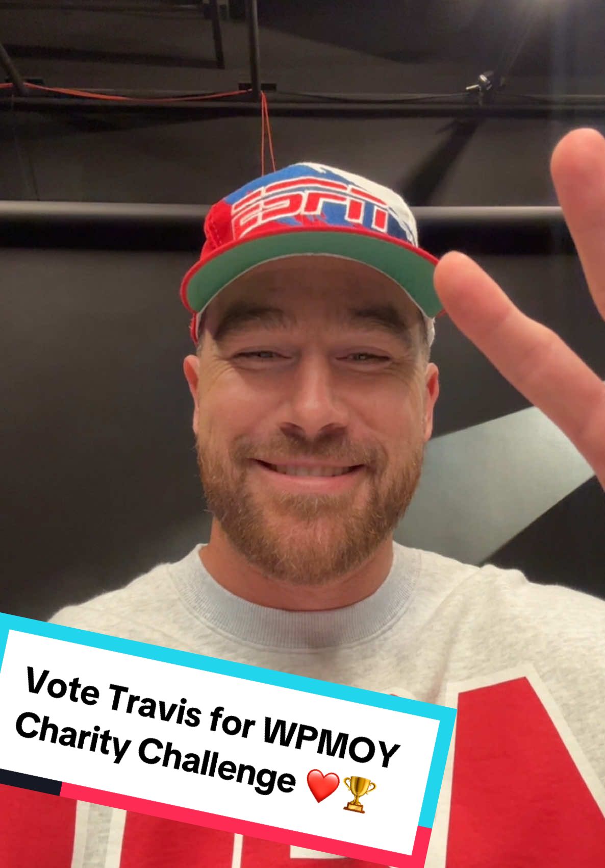 Vote NOW at the link in our bio to help Travis win Walter Payton Man of the Year and donate $35,000 to his charity! ❤️ #traviskelce #wpmoy #wpmoychallenge #chiefs #nfl