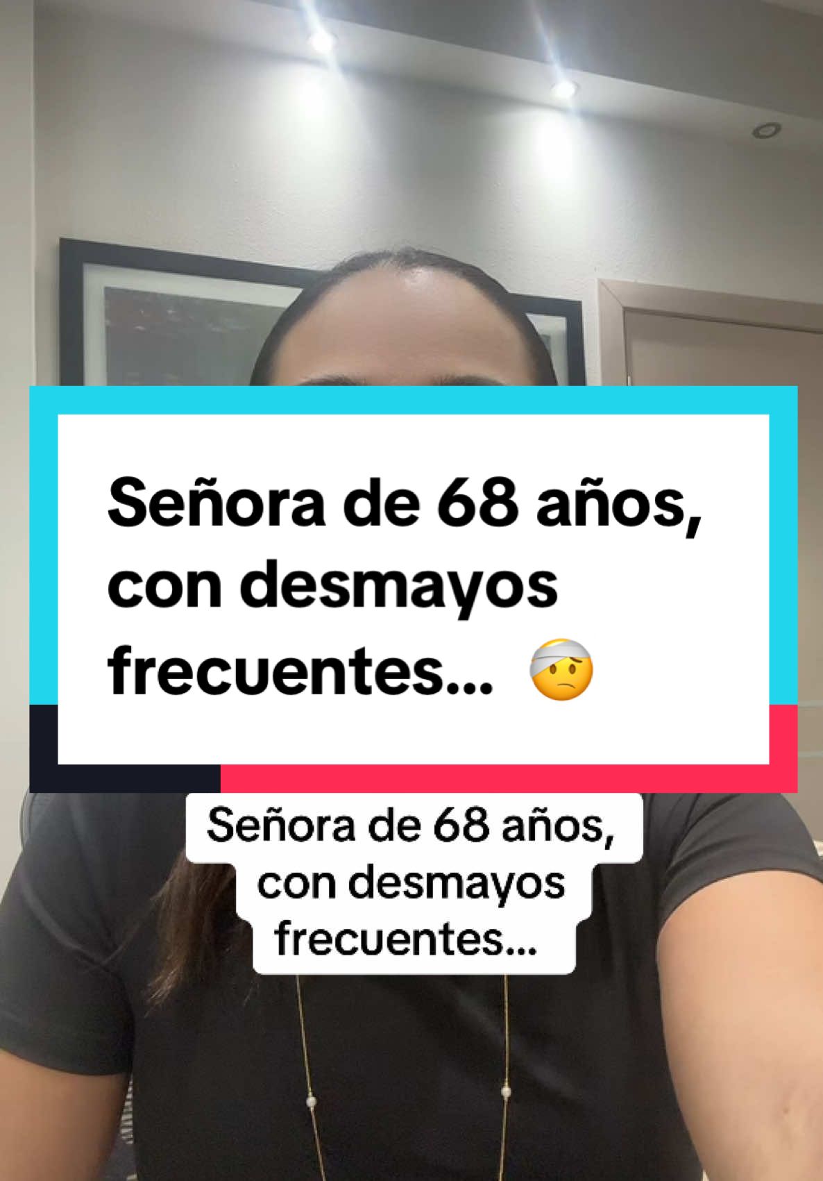 Señora de 68 años con desmayos frecuentes…  #desmayosdrarosyoliva #síncopedrarosyoliva #crisisconvulsivasdrarosyoliva #medicinadiagnósticadrarosyoliva #infodesaluddrarosyoliva 