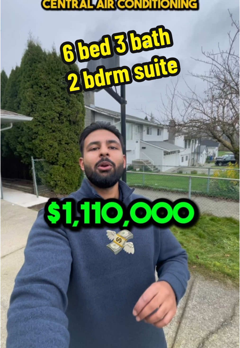 6 bed 3 bath with 2 bedroom suite in Abbotsford $1.1m! 📲 604-217-2024 Listed by Amrit Chauhan - Exp Realty #housetour #propertytour #realestate #abbotsford #fraservalley