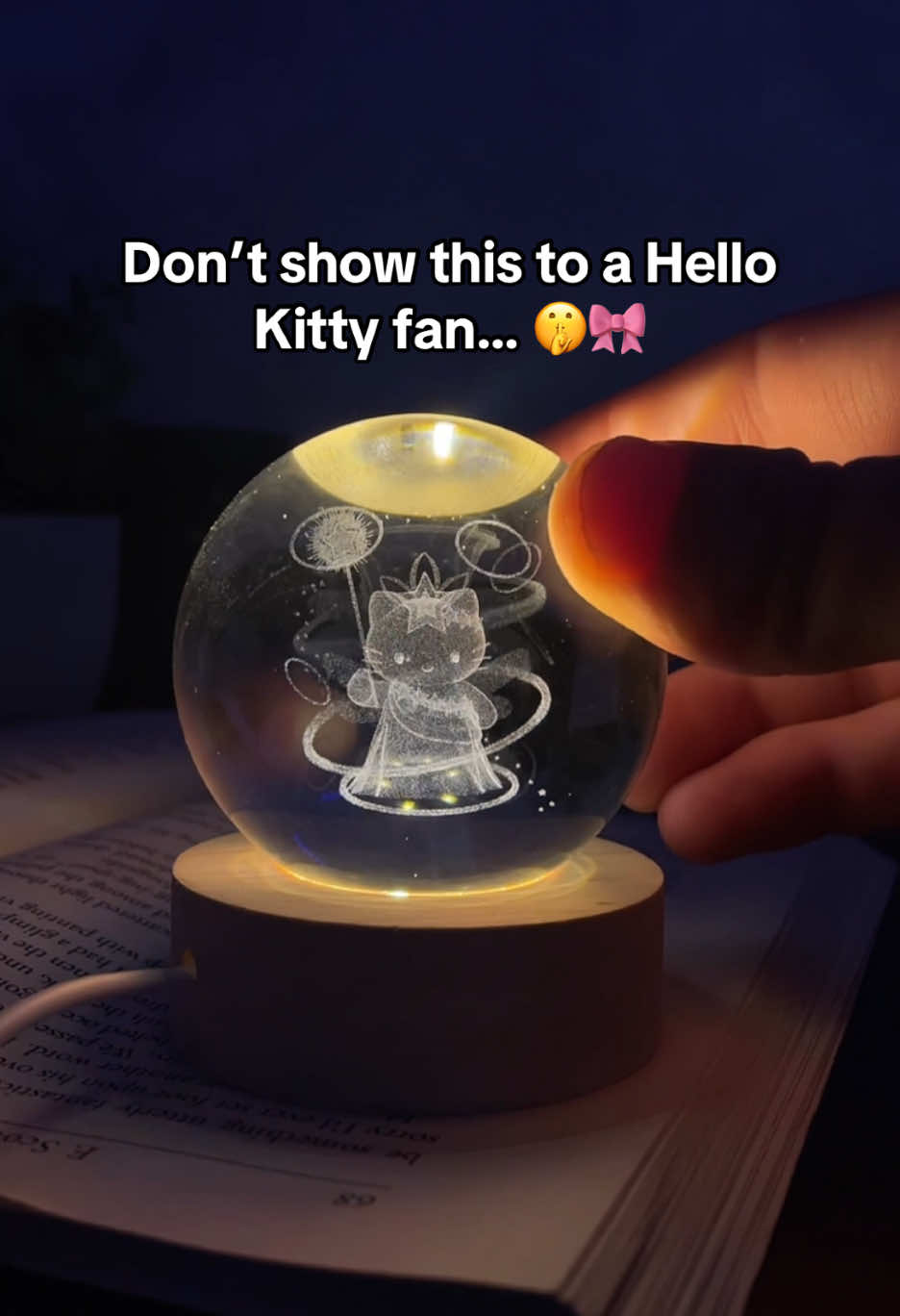 3d hello kitty ball 🤩💖 #hellokitty #sanrio 