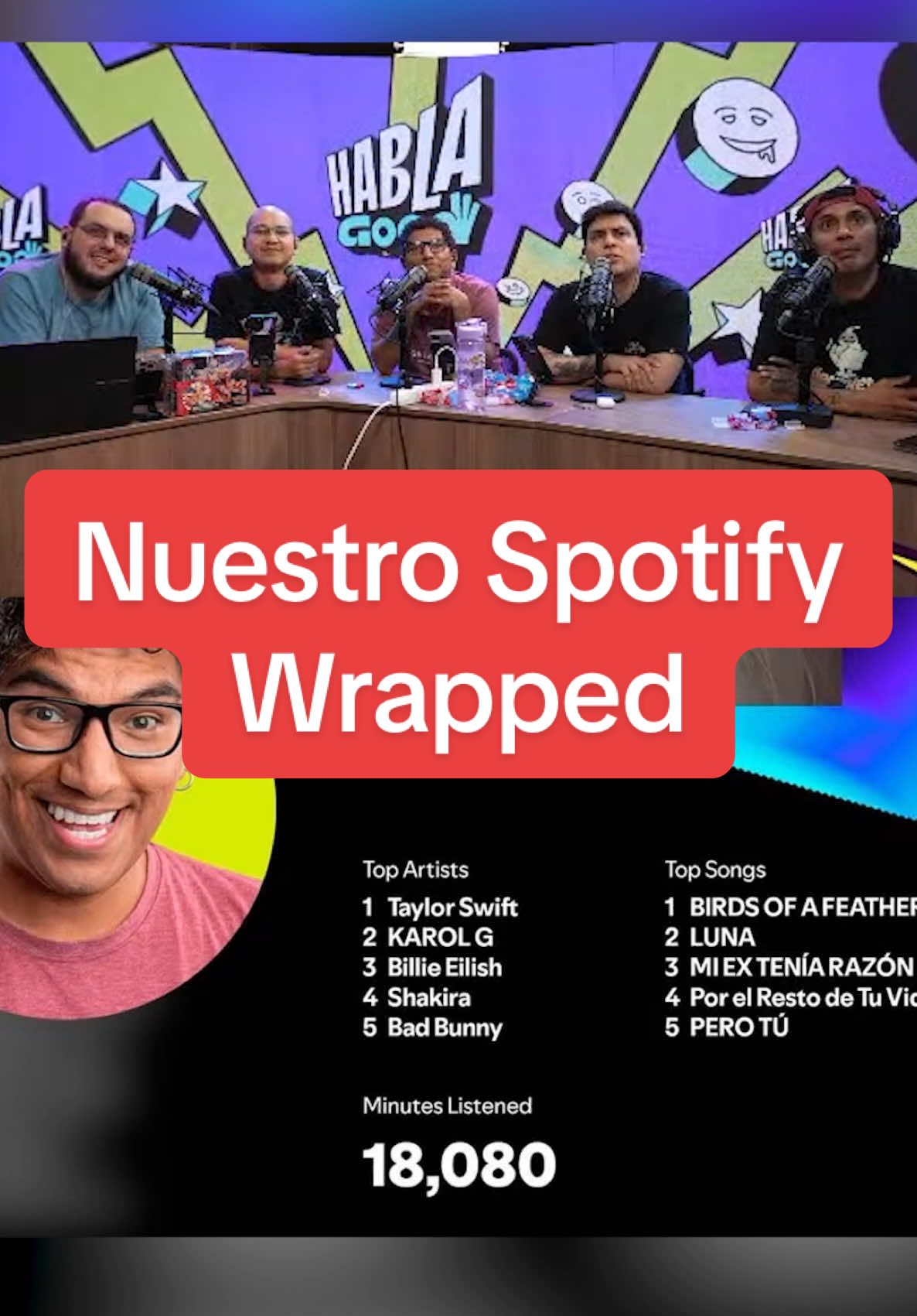 Prohibido criticar los gustos del Pelao 😡 #hablagood #streaming #spotifywrapped #spotify #fyp #youtube 