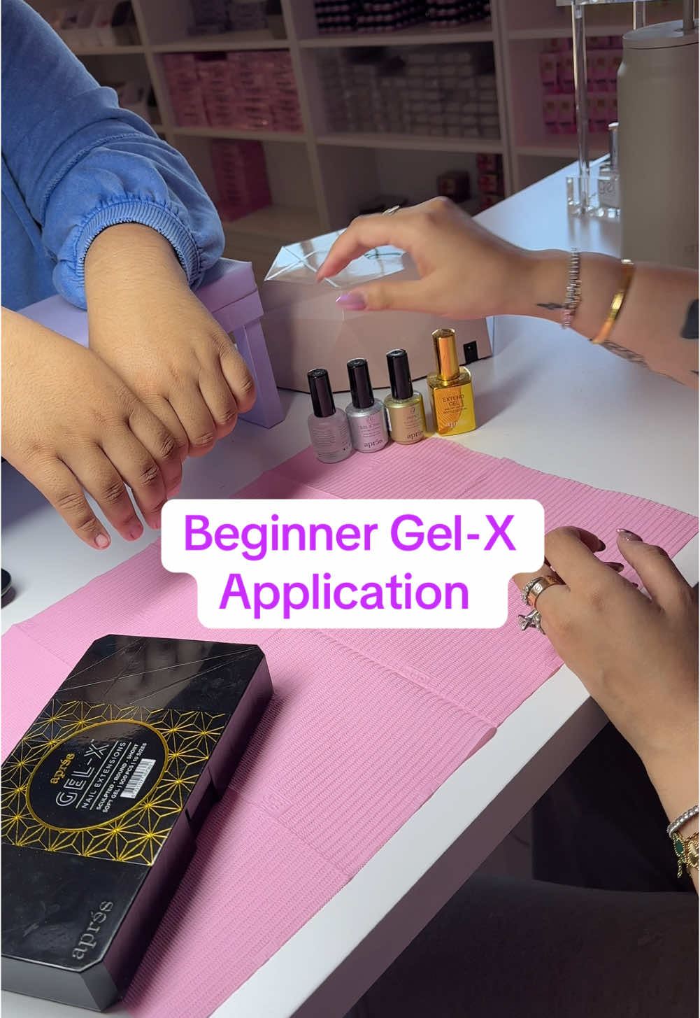 Beginner Gel-X Application step by step!!! Comment your questions in the comment section down below!! 💅🏼✨🥰💖 -  #gelx #gelxtutorial #gelxapplication #gelxforbeginners #gelxnailprep #gelxnailtutorial #nailday #beginnergelx #gelnails #gelxnailinspo #beginnernailtech #nailtech 