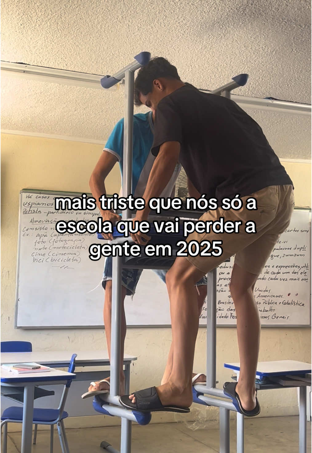 vão perder a melhor turma que já tiveram😎 #escola #terceirao #formatura #viral #fyp 