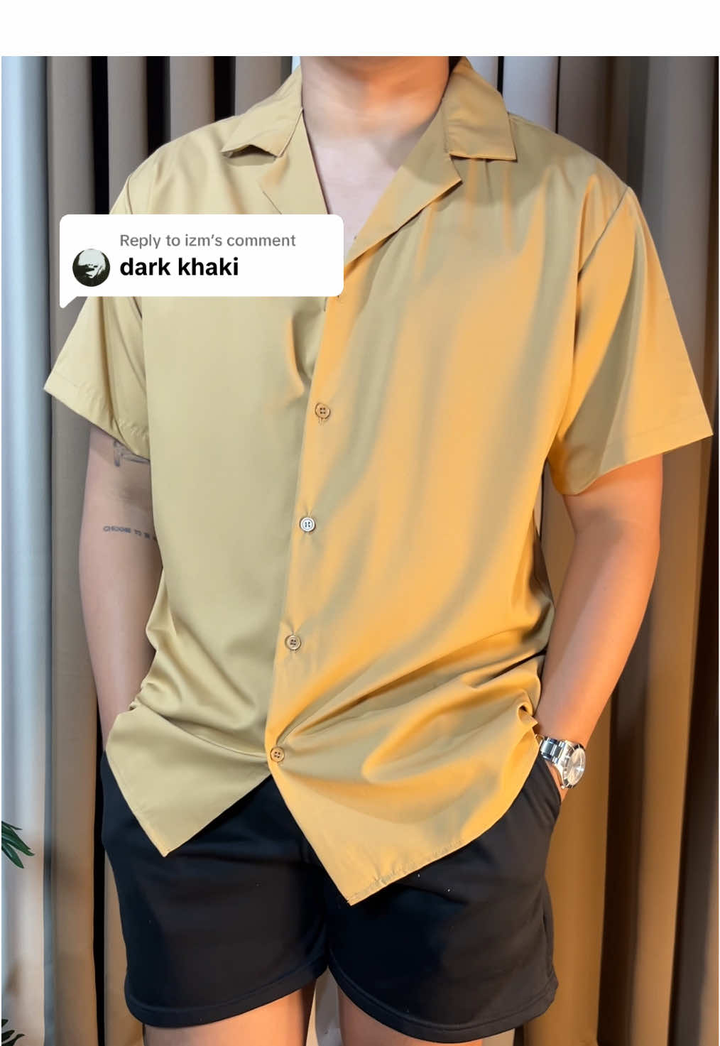 Replying to @izm meron boss available na all sizes ng ating dark khaki! #polo #poloshirt #menspolo #poloformen #polopangbeach #polopangsimba #otakupolo #polofinds #HanzKael 