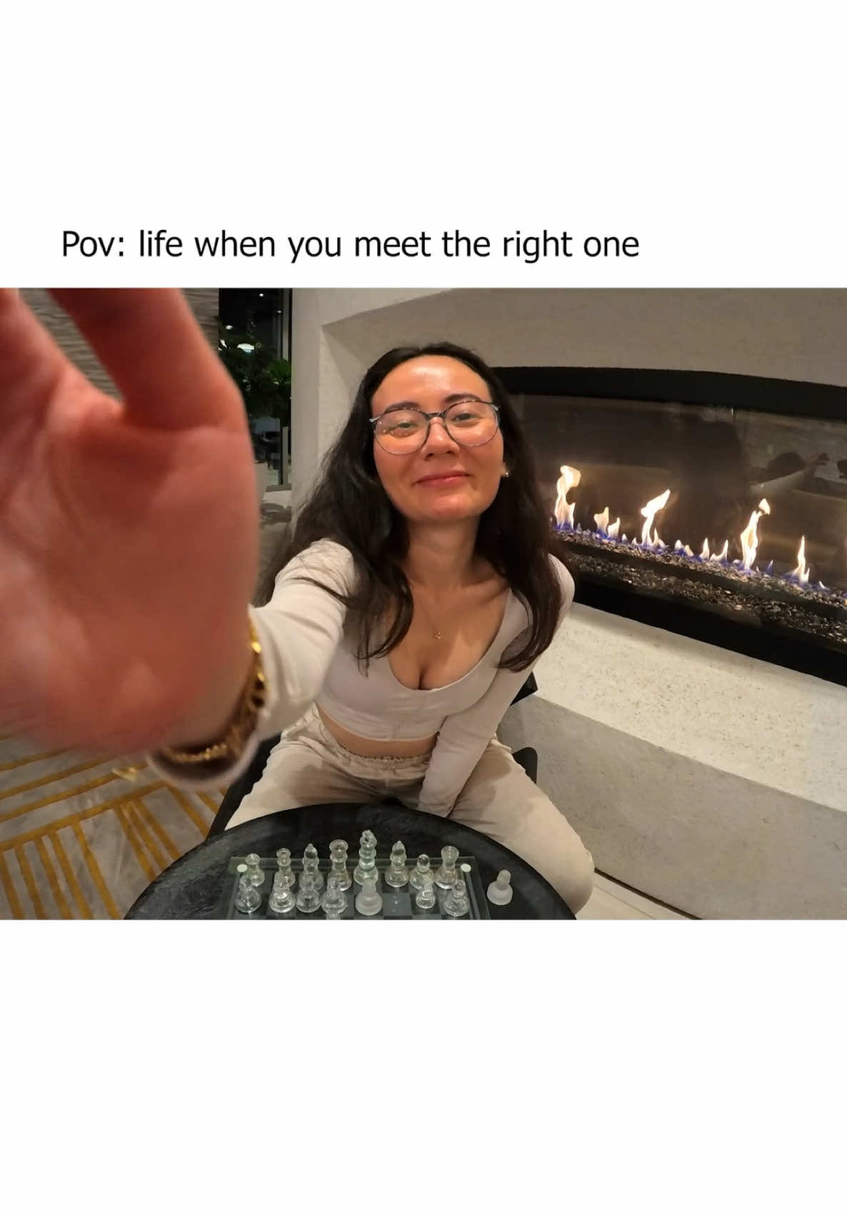 POV: life when you meet the right one @karin @brad_podray 