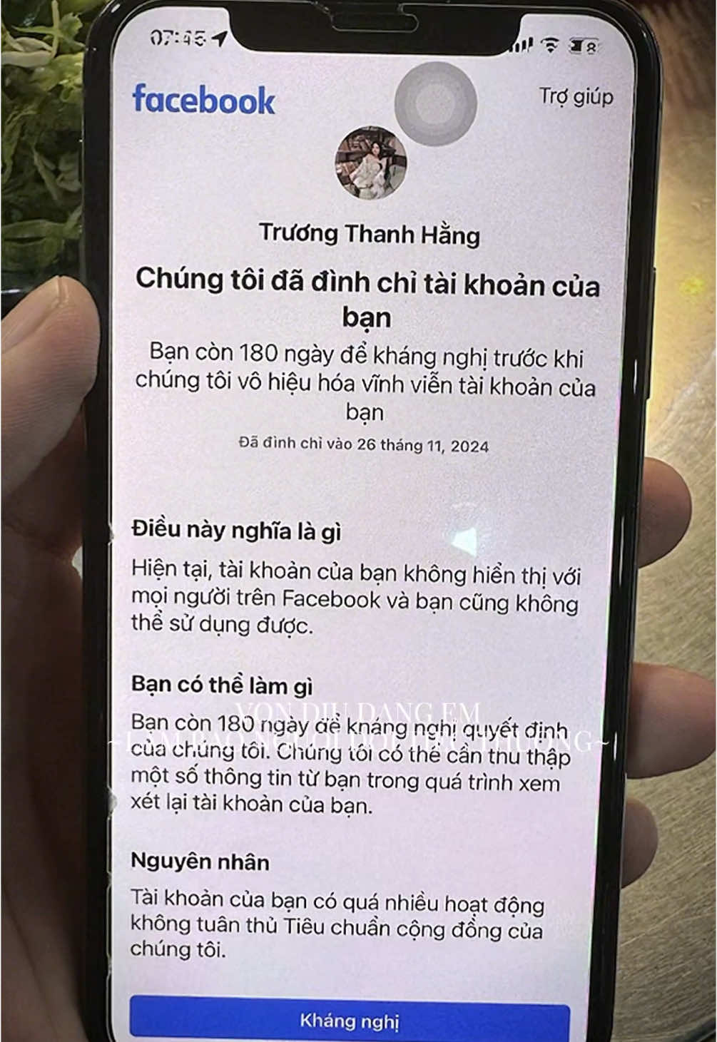 Khôi Phục Fb Đình Chỉ 180 Ngày Đơn Giản ! #laylaifacebook #mokhoafacebook #dinhchi180ngay #vohieuhoa 