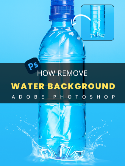 Remobe water background in Photoshop! #photoshop #tutorial #graphicdesign #design #adobe #adobephotoshop #learn #skill #for #viral_video #tips #editing #photoshoptricks #graphicdesigns #LearnOnTikTok #photography #uk #usa