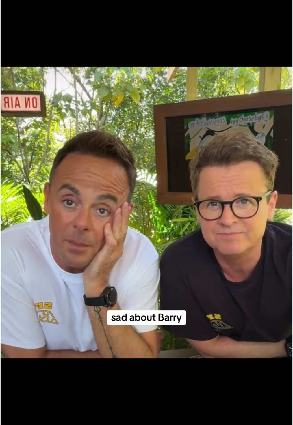 Ant and Dec about Barry and Maura's double departure on tonight's I'm a Celebrity 🥲🌴  #antanddec #imaceleb #foryou #jungleclub #Uktiktok #barrymcguigan #maurahiggins #antmcpartlin #declandonnelly #imacelebrity #BestFriends #mates #british #banter #live #funny #humour #brit #hilarious #departure #show